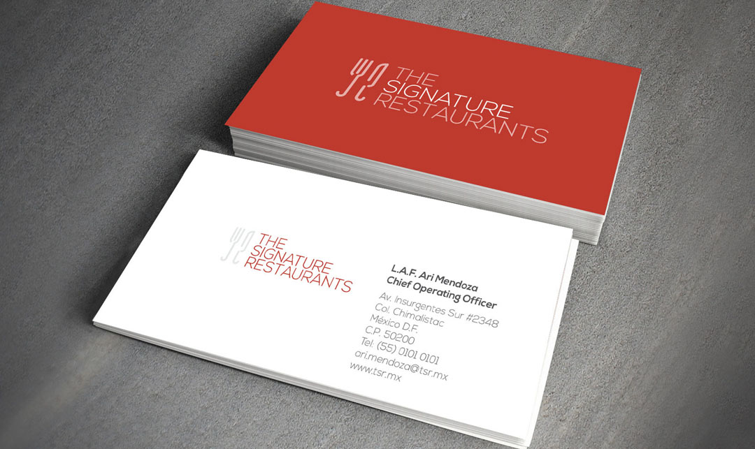 Identidad Visual Signature